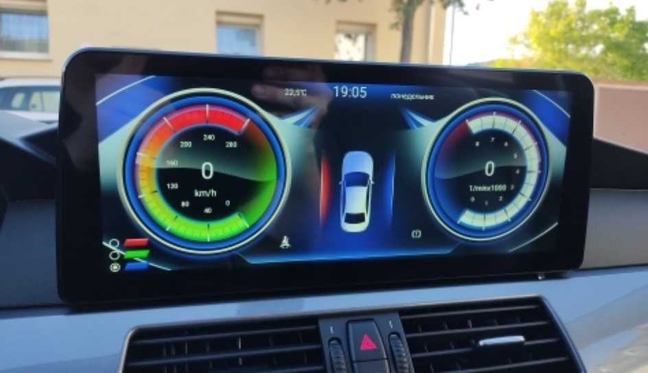 Radio 2din Android BMW 5 e60 4GB, 12", Nawigacja, Bluetooth, DSP, Raty