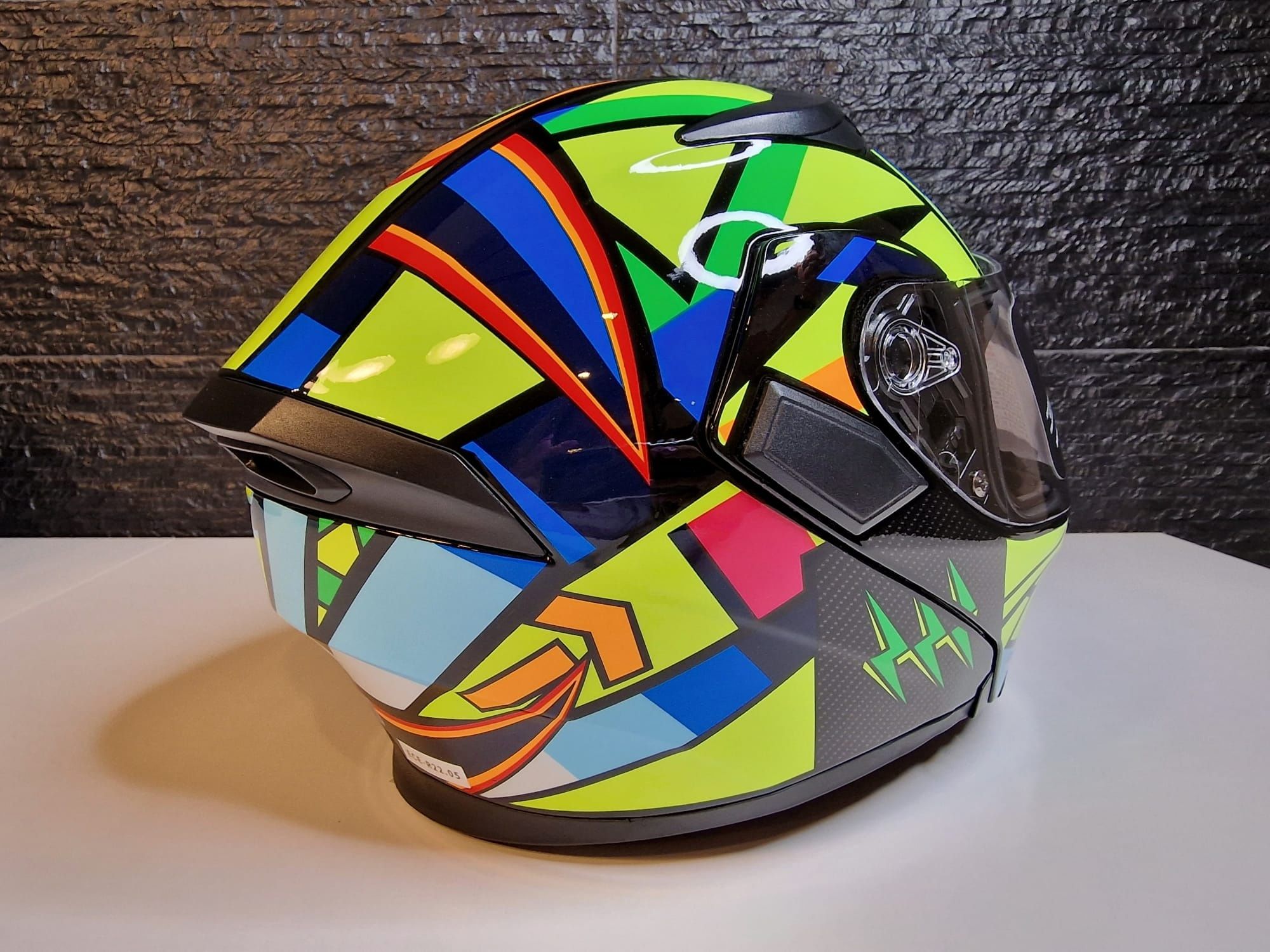 (NOVO) Capacete Modular Rossi 46 Mota e Sol V/Cores