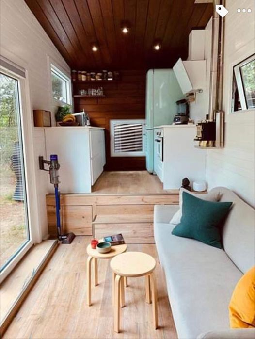 Модульний будинок, мобільний будинок, будинок на колесах, tiny house.