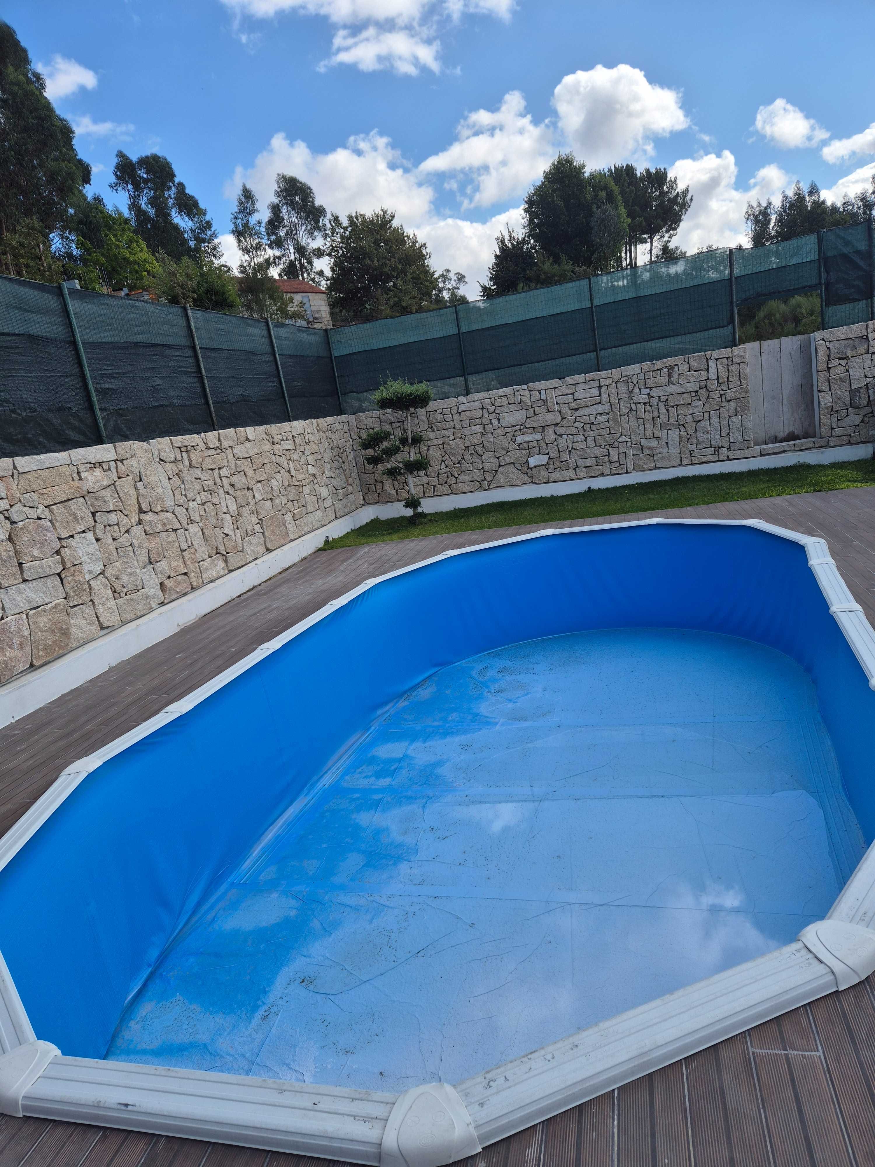 Piscina gre 7.30x3.75x1.20