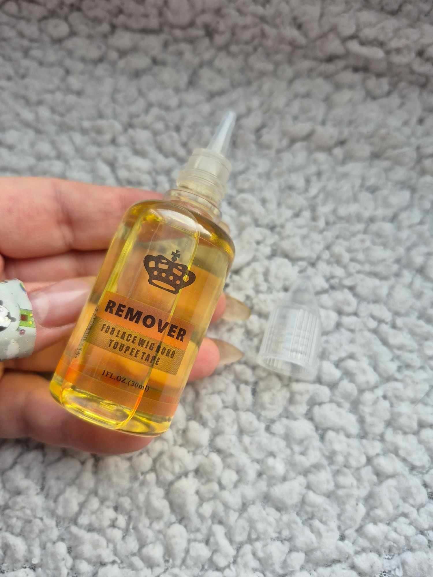 Zestaw remover + taśma do peruk