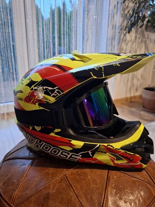 Kask full face enduro rower hulajnoga Uchoose
