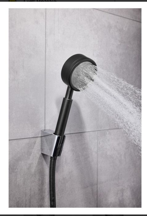 głowica słuchawka do prysznica-czarna