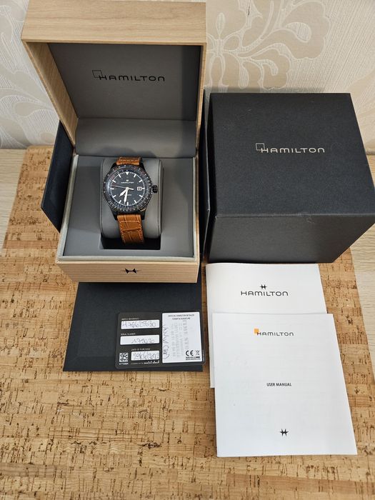 Hamilton khaki aviation converter