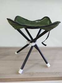Раскладной туристический стул табурет Кемпинг, на 4 ножки.