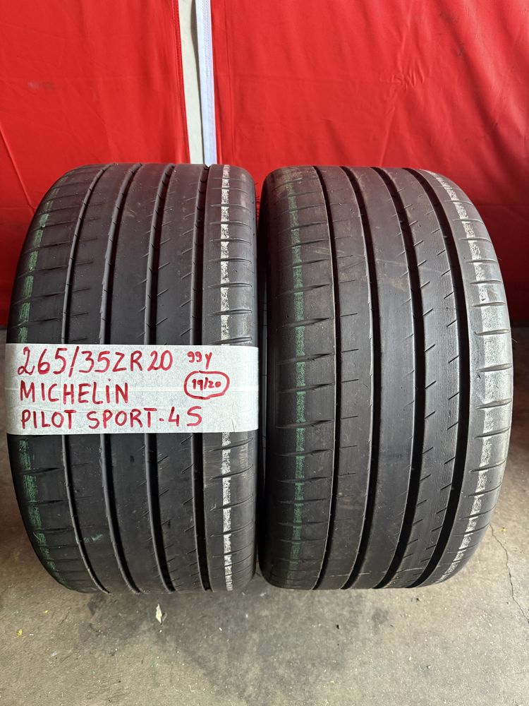 Pneus 265/35/20 Michelin Impecaveis