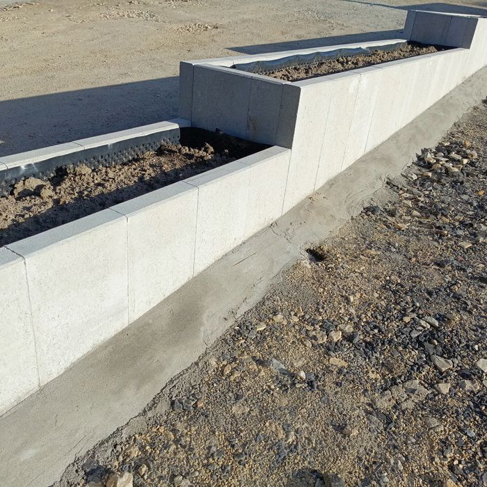 Palisada bruk bet presto white 3 szt.