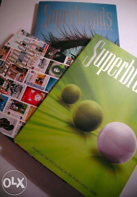 3 Livros SuperBrands - Anuários