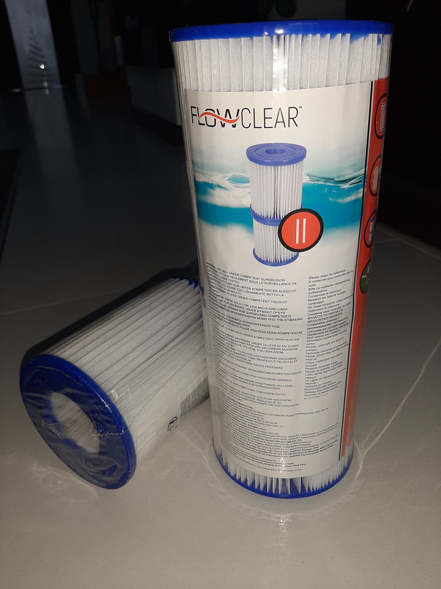 3x filtr 58094 pompy basenowej BESTWAY