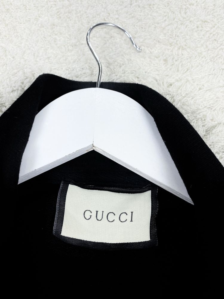 Худи Gucci на лампасах big logo