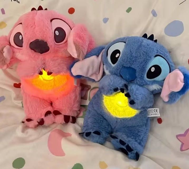 М'яка іграшка Стіч (Stich) , дихає, світиться . ОПТ , ГУРТ