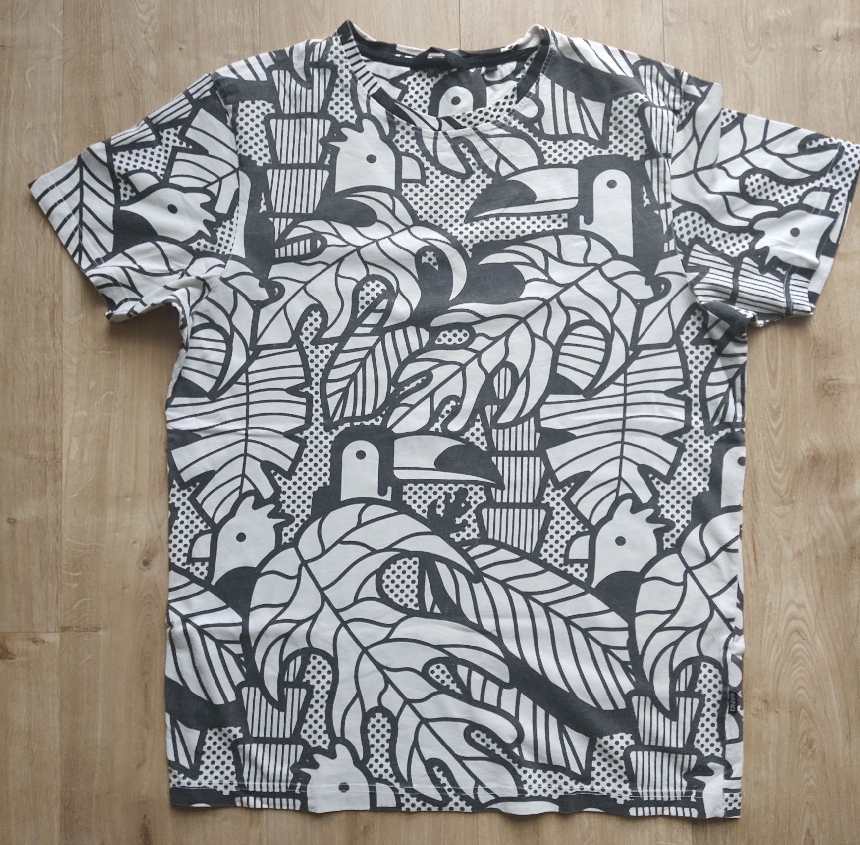 Koszulki t-shirty młodzieżowe 2 szt CROPP rozm. L