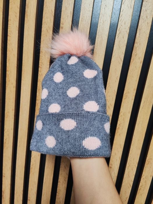 Komplet zimowy czapka + komin