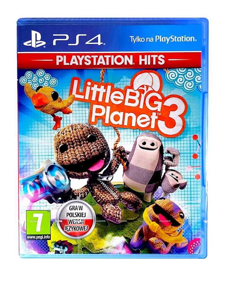 LittleBigPlanet 3 / Gra PS4 / DubbingPL / Sklep z grami / Metro Służew