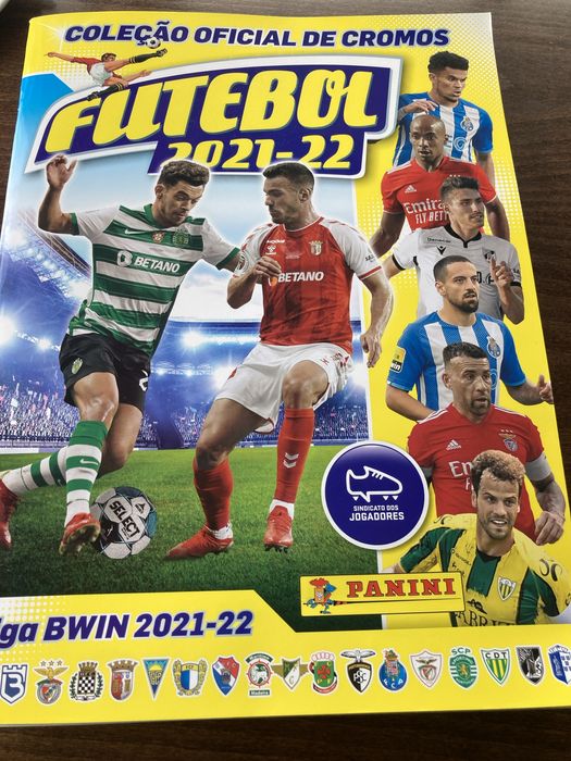 Caderneta oficial cromos Liga futebol 2021-22