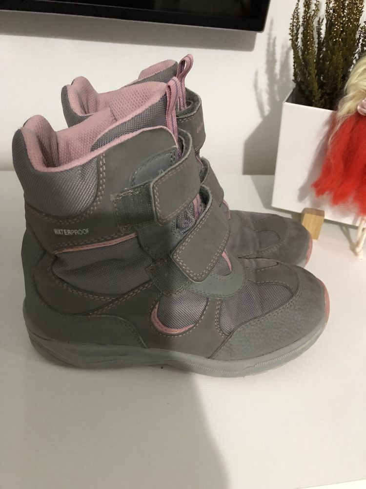 Buty zimowe geox rozm 32 dla dziewczynki