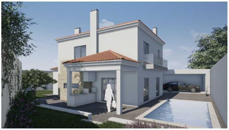 Terreno com projeto aprovado para moradia isolada - Maça - Sesimbra