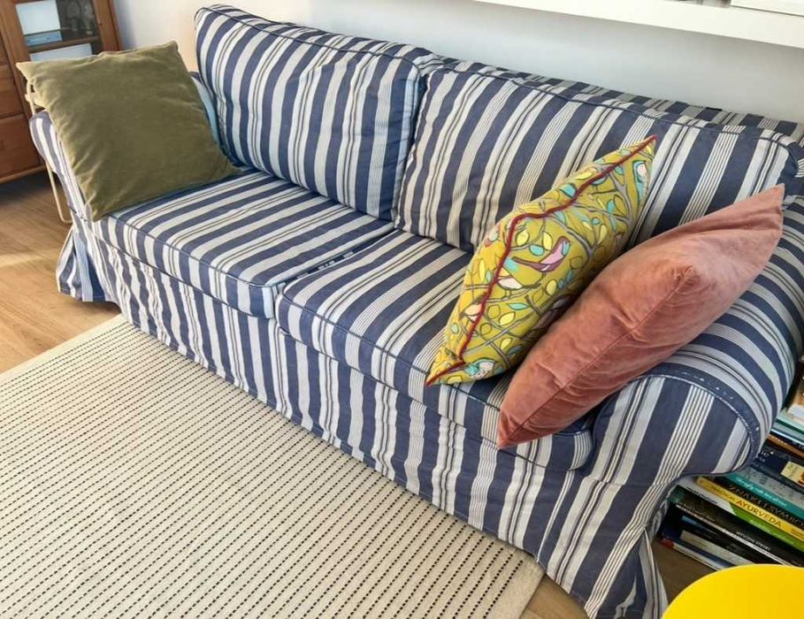 IKEA Ektorp 2os rozkładana sofa z materacem. Odbiór osobisty.