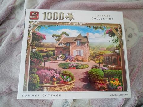 Puzzle 1000 elementów nowe zafoliowane dom ogród