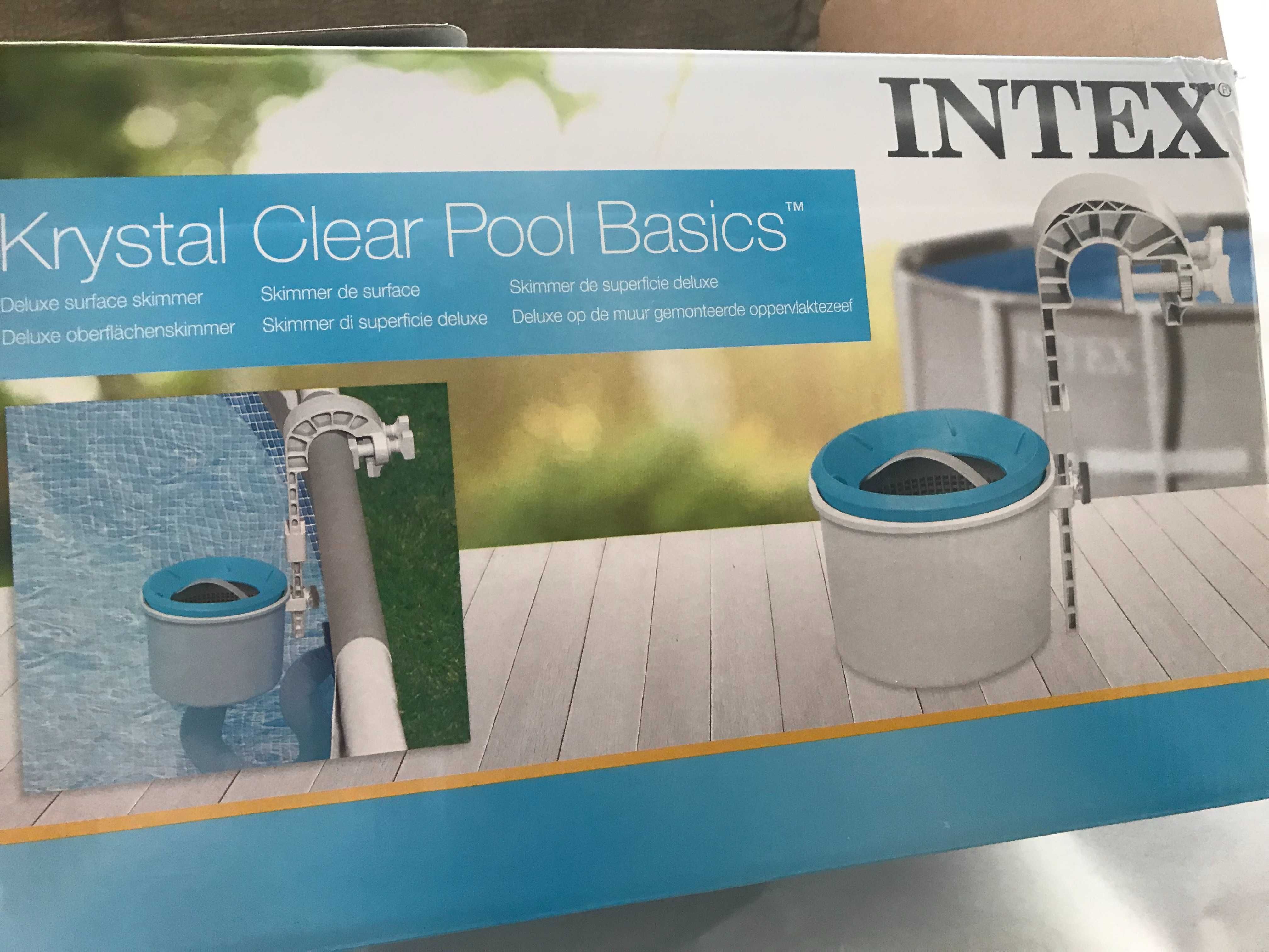 Новый INTEX Фильтр скиммер для поверхностной очистки воды в бассейнах