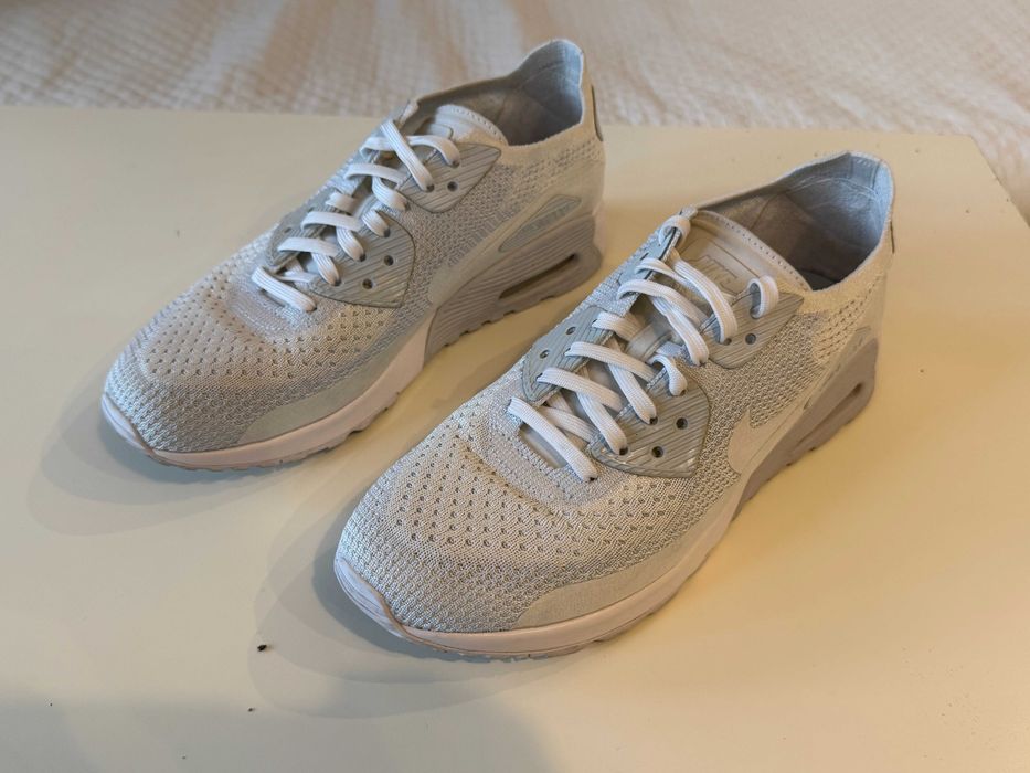 Nike Buty Air Max 90 Ultra 2.0 Flyknit białe