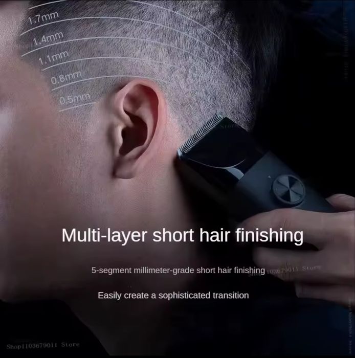 Xiaomi Mijia Hair Clipper. Машинка для стрижки волосся