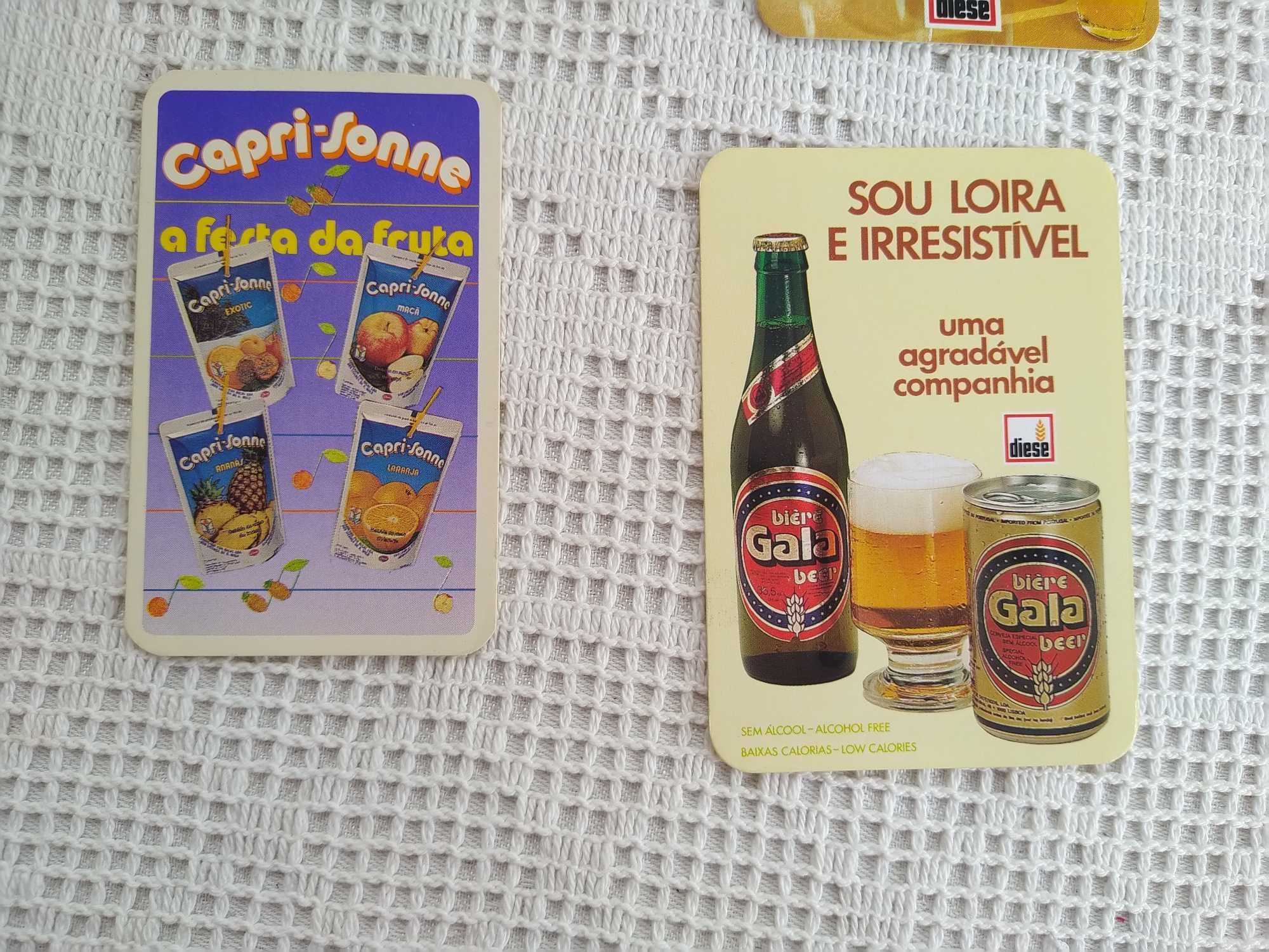 Calendários da Capri-Sonne e Sucol - 1990 / 1991 / 1992