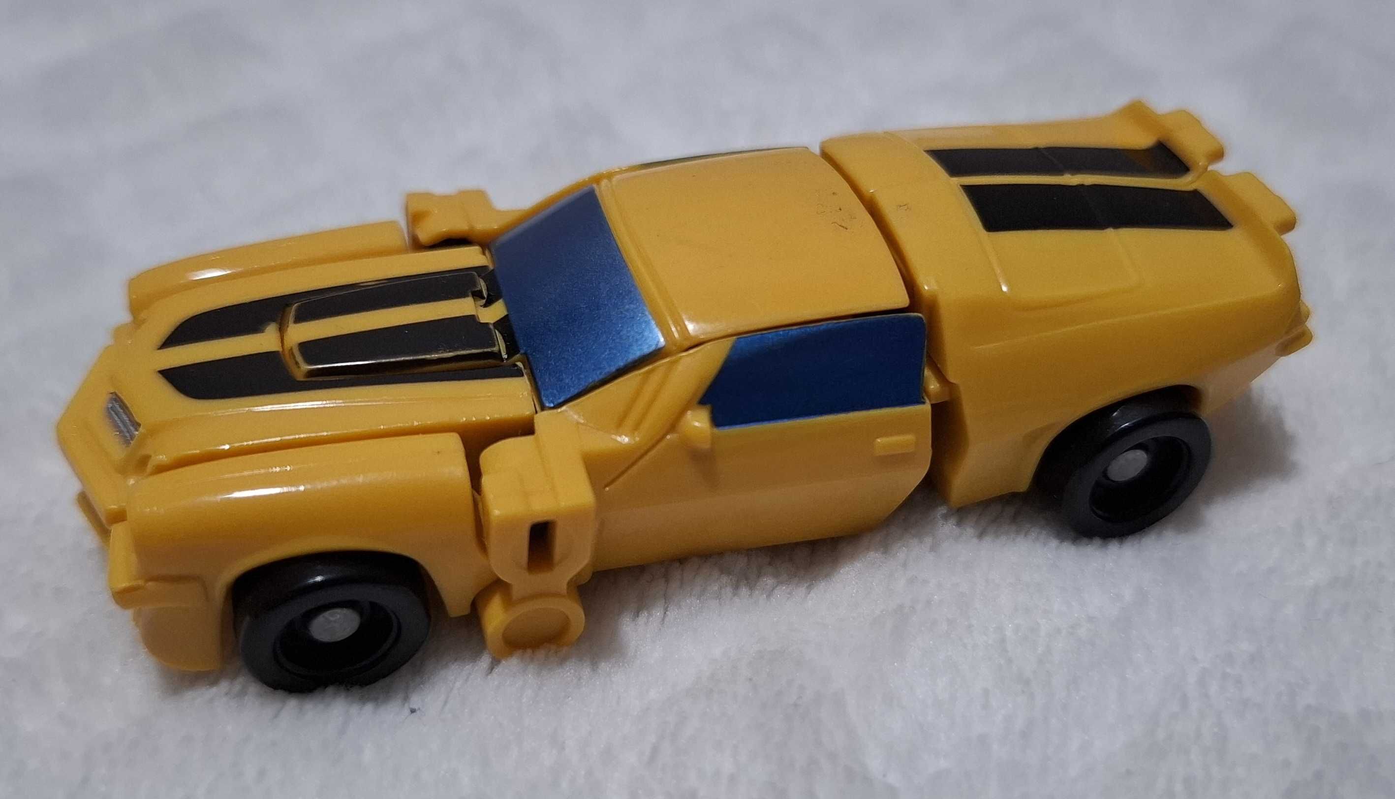 Transformers, robot, żółty, auto, bumblebee, 8cm (Zabawka, Autko)
