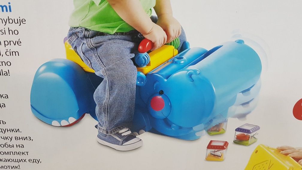 Hippo pchacz Hipopotam fisher price