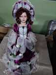 Boneca de porcelana 45 cm