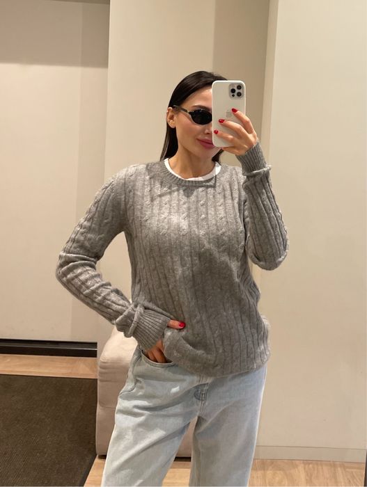 100 % кашемір светр Massimo Dutti M/Onesize