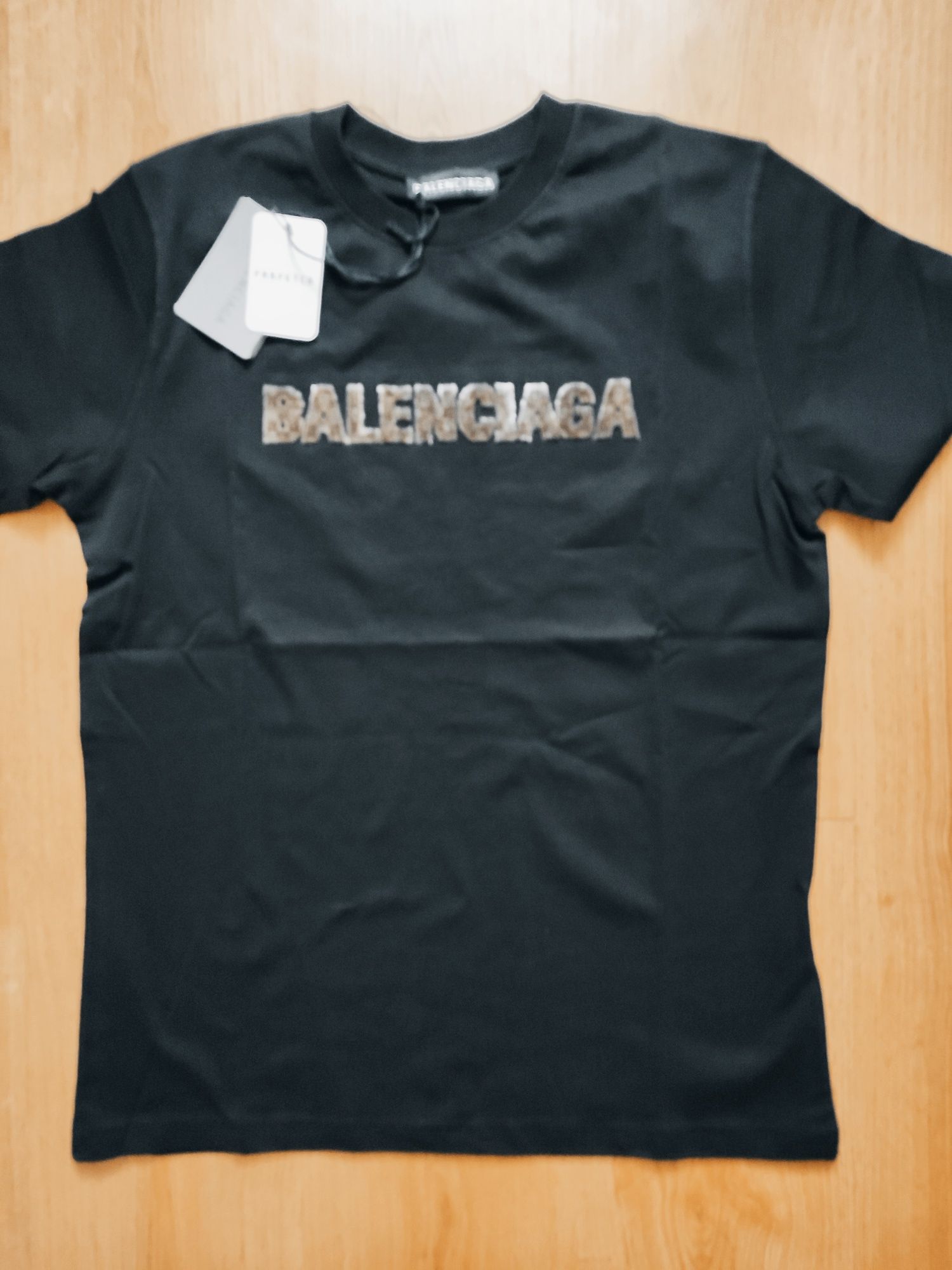 Balenciaga t-shirt męski rozmiar L model panterka