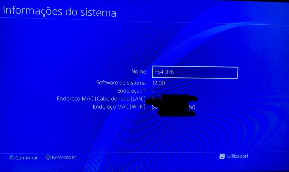 Playstation 4 comando versao 12.0