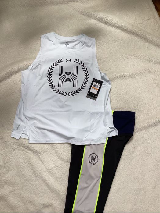 UA Under Armour legginsy + koszulka nowa z metkami 36