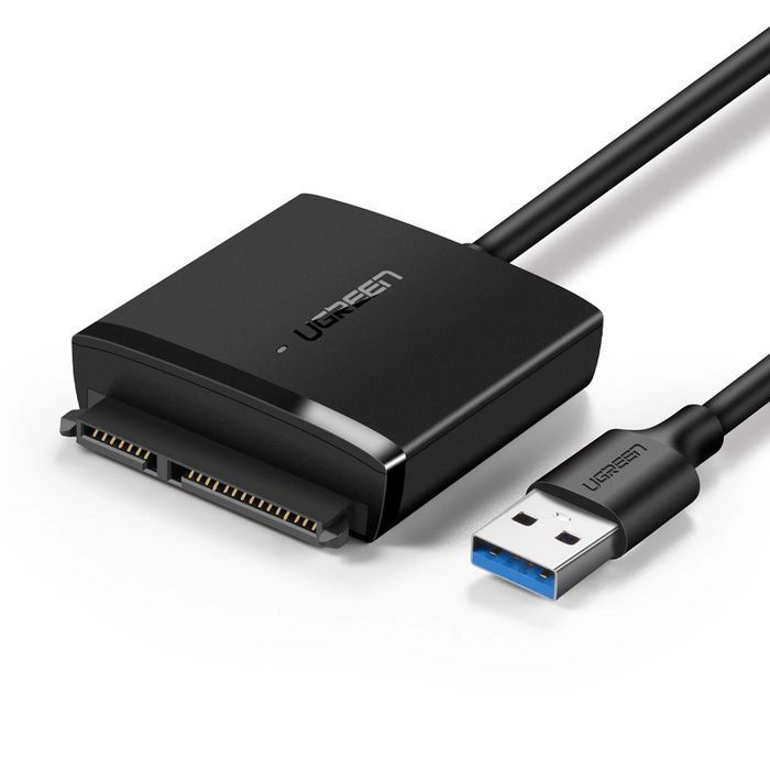 Ugreen adapter USB3.0 do dysku 2.5" / 3.5" SATA czarny