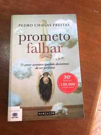 Livro "Prometo Falha" do autor Pedro Chagas Freitas