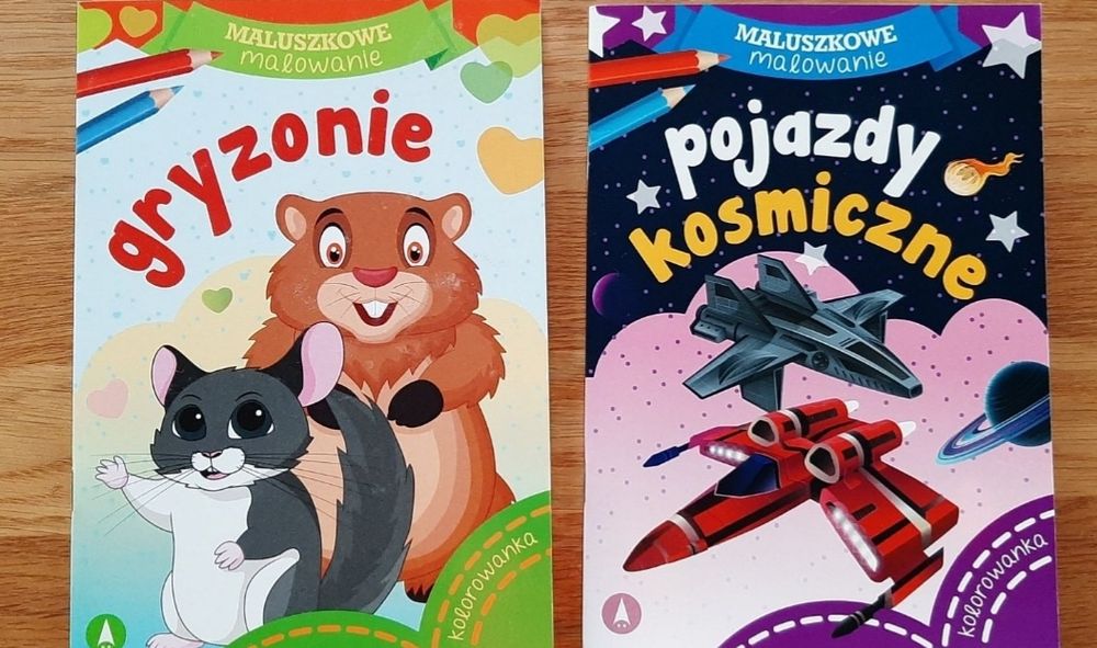 Kolorowanki -2 sztuki