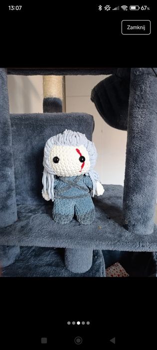 Wiedźmin Witcher pluszak maskotka