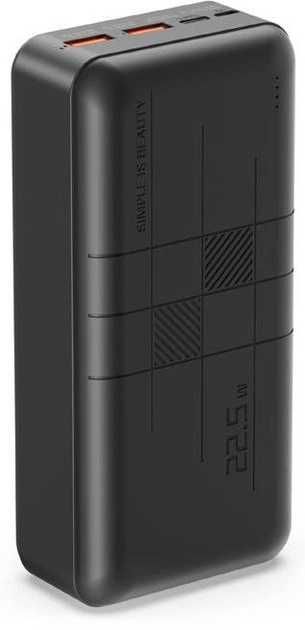 Зовнішній акумулятор (павербанк)  XO PR189 - 30000 mAh PD20W + QC22.5W