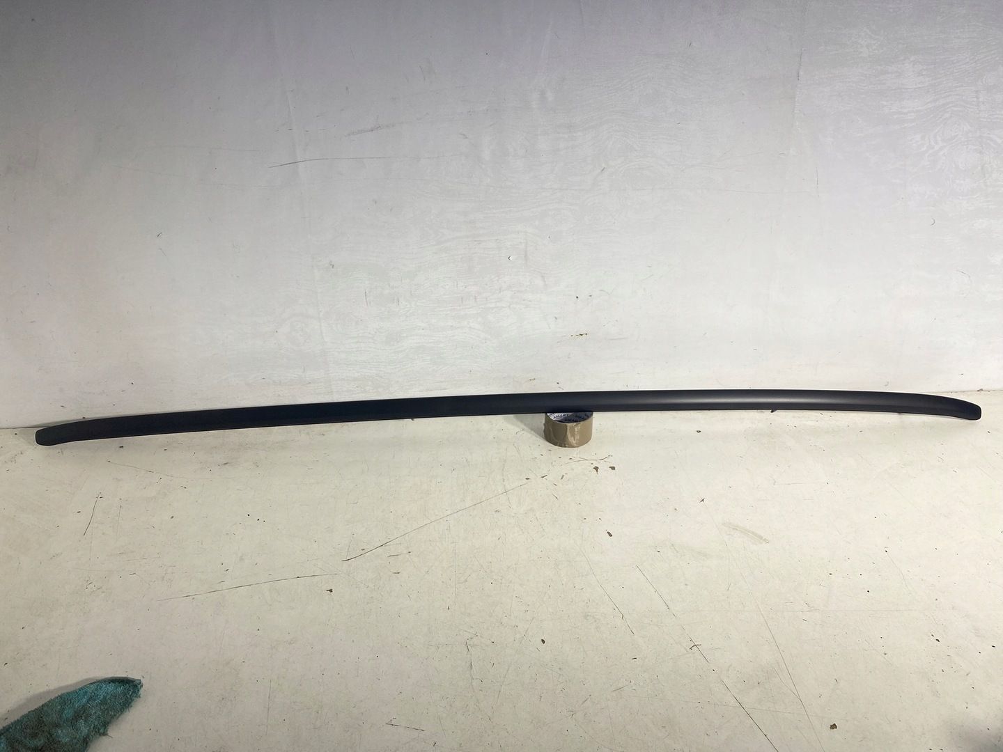 RELING DACHOWY PRAWY SLINE CZARNY BLACK EDITION AUDI A6 C7 LIFT AVANT KOMBI
