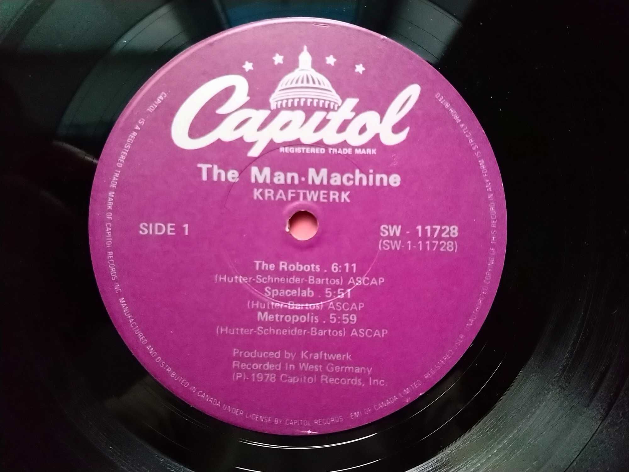 Kraftwerk - The Man Machine  Vinil, LP, Album.