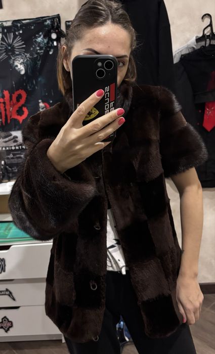 Норкавая шуба курточка