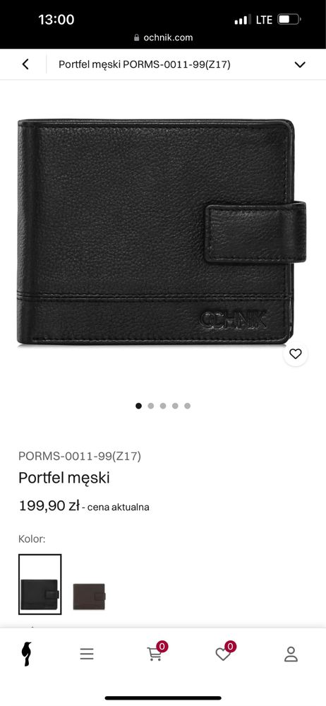 Sprzedam portfel m-ki Ochnik