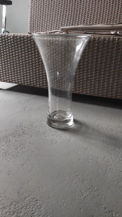 Wazon szklany 40cm duży