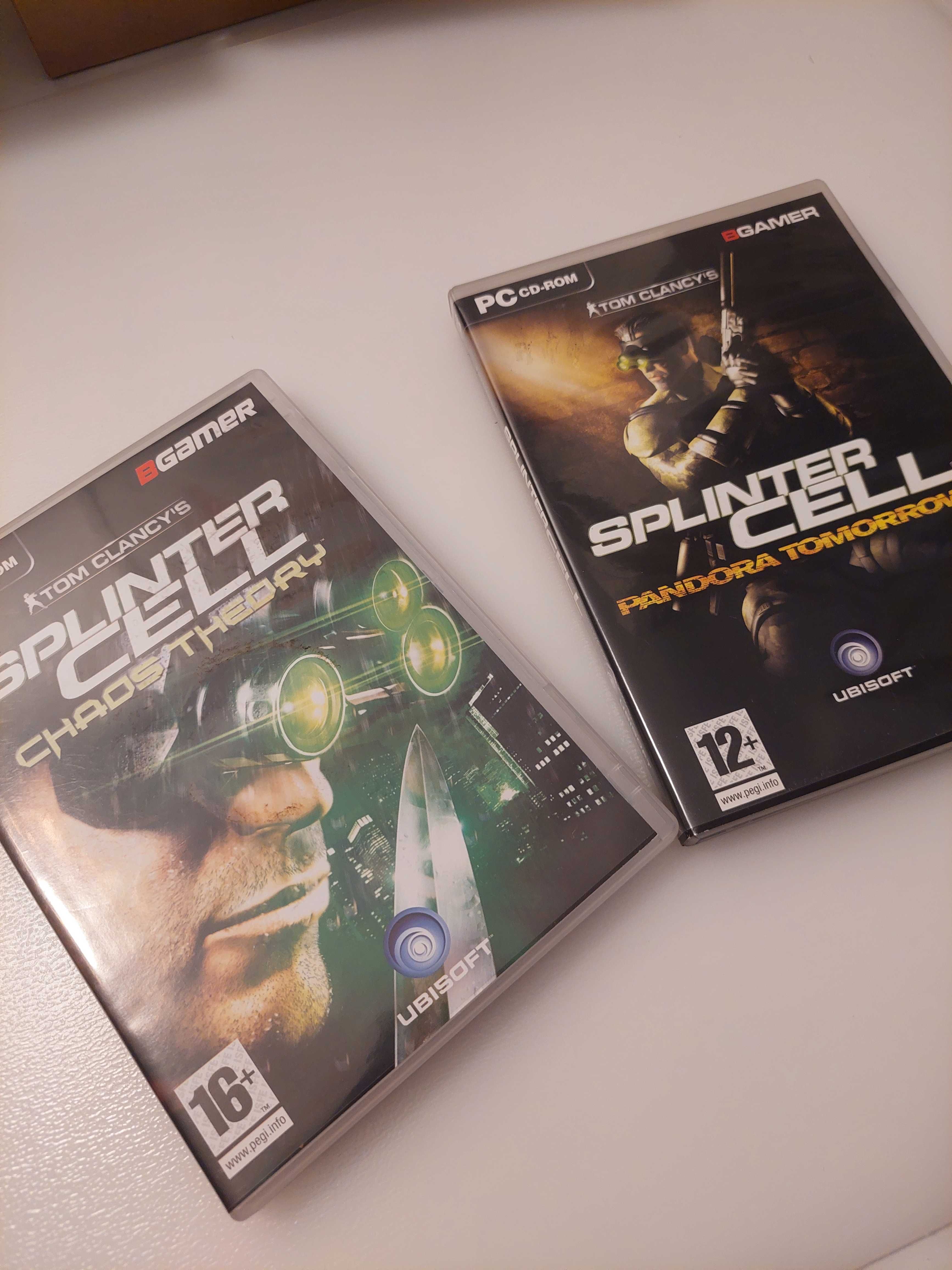 Pack Splinter Cell - Chaos Theory e Pandora Tomorrow (Ed. BGAMER)