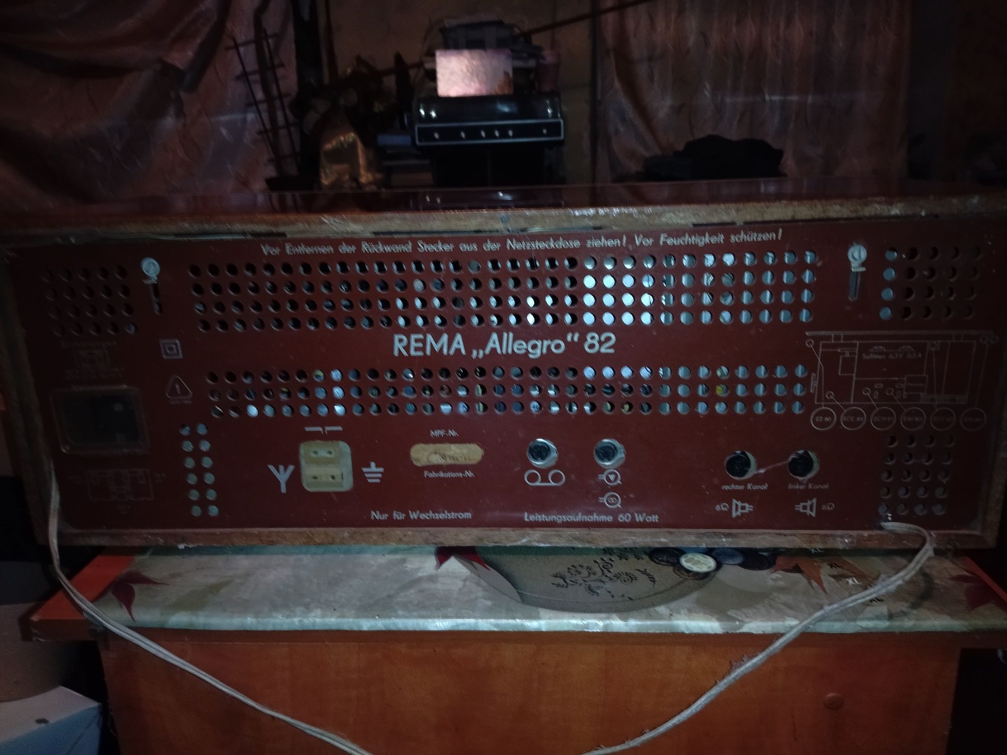 Стерео Rema Allegro 82 Ausführung B,C