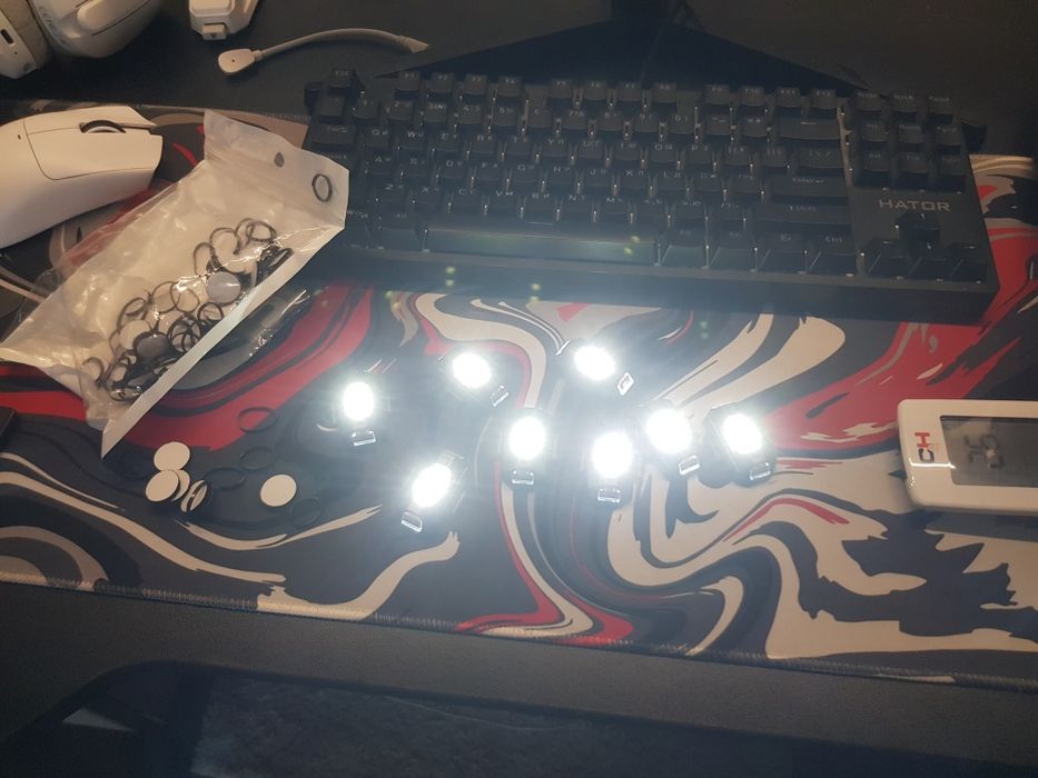 Стробоскопи, маячки 8шт комплект підсвітка