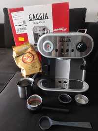 Ekspres Gaggia Carezza Deluxe Manual Esspresso Machine + Lavazza Oro