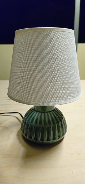 2 Candeeiros cerâmica verde