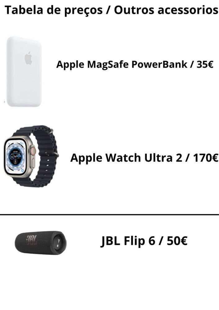 Vendo produtos Apple a bons preços